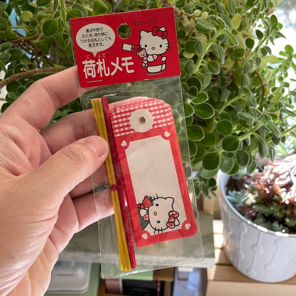 Vintage Sanrio Hello Kitty - Gift tags